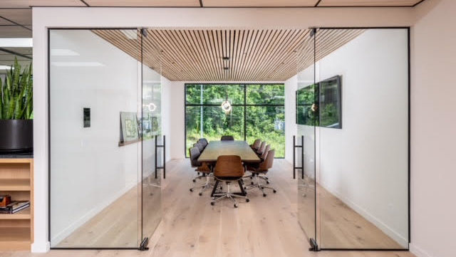 Conference Room With Open Doors
